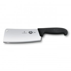Couperet de cuisine lame 18cm manche synthétique noir