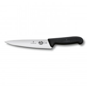 Couteau à découper lame 19cm manche synthétique noir