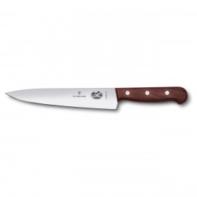 Couteau à trancher lame 19cm manche en palissandre