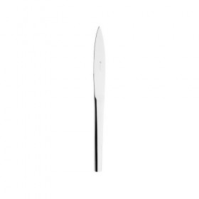 Couteau de table monobloc lame scie n°2 inox 18/10 4mm - Lot de 6