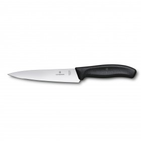 Couteau à découper lame 15cm manche fibrox noir