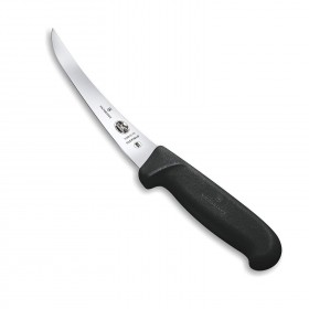 Couteau à désosser lame flexible 15cm - manche synthétique noir