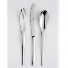 Cuillère à café en inox 18/0 de 2,5mm - Lot de 6