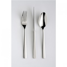 Cuillère à café en inox 18/10 de 4mm - Lot de 6