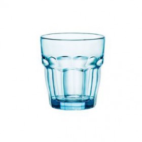 Gobelet forme basse teinté bleu 27cl - Lot de 6