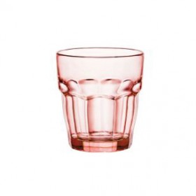 Gobelet forme basse teinté rouge 27cl - Lot de 6