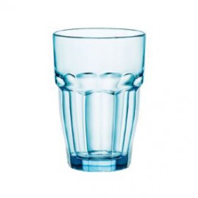 Gobelet forme haute teinté bleu 37cl - Lot de 6