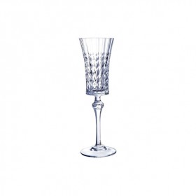 Flûte à champagne 15cl en verre krysta transparent - Lot de 6