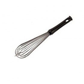 Fouet 11 fils 40cm en inox - manche en polypropylène