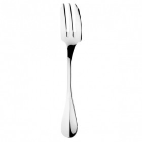 Fourchette à gateaux en inox 18/10 de 3,5mm finition miroir - Lot de 6