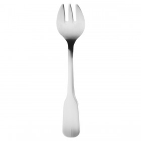 Fourchette à huîtres en inox 18/0 de 3mm finition satinée - Lot de 6