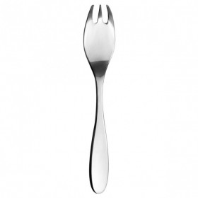 Fourchette à huîtres en inox 18/10 3,8mm finition miroir - Lot de 6