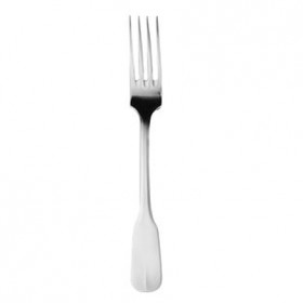 Fourchette de table en inox 18/0 de 3mm finition satinée - Lot de 6