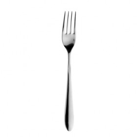Fourchette de table inox 18/0 2mm finition miroir - Lot de 6