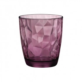 Gobelet forme basse 39 cl mauve - Set de 6