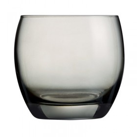Gobelet forme basse - verre à eau 32cl gris studio - Lot de 6