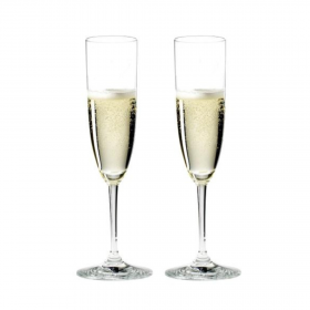 Flûtes à champagne cristallin 16cl - Lot de 2