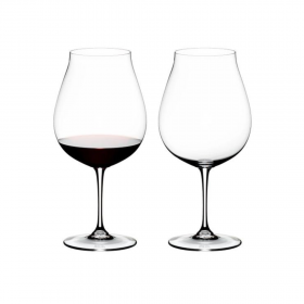 Verres à Pinot Noir du Nouveau Monde cristallin 80cl - Lot de 2