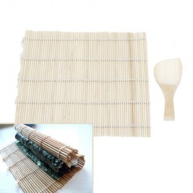 Tapis à sushi bambou 24x24cm