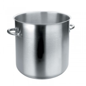 Marmite sans couvercle en inox 18/10 - Ø 16 cm