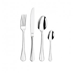Ménagère 24 pièces en inox 18/0 de 2,5mm finition miroir