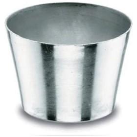 Moule à flan en aluminium Ø 6cm  - A l'unité