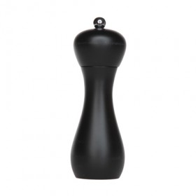 Moulin à poivre 18cm en plastique noir