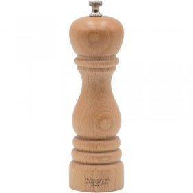 Moulin à sel 18cm en bois naturel