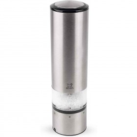 Moulin à sel électrique u'Select 20cm inox transparent