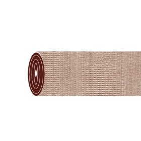 Nappe de table chocolat textile non tissé - rouleau de 24m x 120cm