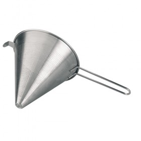 Passoire chinois 20 cm inox avec support - manche fil