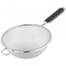 Passoire maille / passe-bouillon 26cm en acier inoxydable
