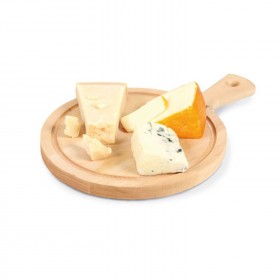 Planche à fromage ronde en bois Ø24 cm - size M