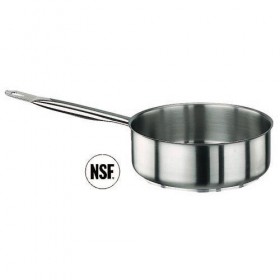 Plat à sauter en inox 18/10 - Ø 18 cm