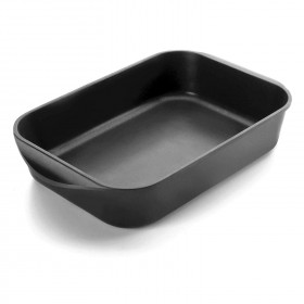 Plat à gratin rectangulaire fonte d'aluminium induction forte 34 x 28 x 8 cm