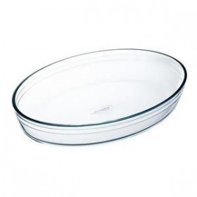 Plat sabot 30cm transparent