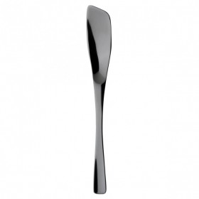 Couteau à poisson - spatule gourmet inox noir 18/10 - Lot de 6