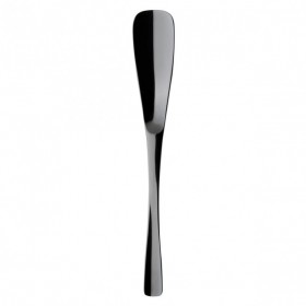 Spatule mise en bouche inox noir 18/10 - Lot de 6