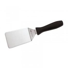 Spatule pour pâte et pizza en inox et polypropylène 15,5cmx8,70cm