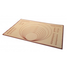 Tapis de cuisson silicone imprimé 60 x 40cm