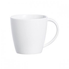 Tasse à thé/ café à anse 20cl en porcelaine blanche