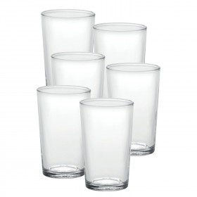Verre conique- chope 20cl - Lot de 6