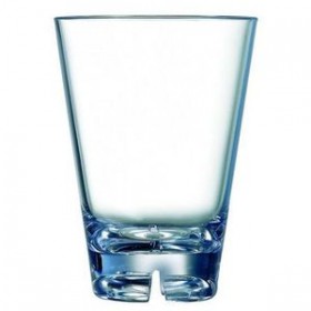 Verre forme basse en polycarbonate 30cl - Lot de 6
