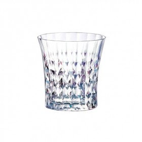 Verre forme basse en verre krysta transparent 27 cl - Lot de 6