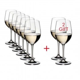 Verre à Viognier/Chardonnay à pied 35cl cristallin - Lot de 8