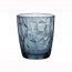 Gobelet forme basse 30cl bleu - lot de 6 - Diamond - Bormioli Rocco