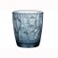 Gobelet forme basse 39 cl bleu - Set de 6 - Diamond - Bormioli Rocco