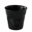 Cappuccino 18 cl noir satiné en porcelaine - Revol