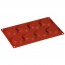 Moule flexible en silicone - 8 tartelettes - Flexipad - Paderno