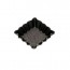 Moule à mini tartelette carrée 3,5cm x 3,5cm - Lot de 6